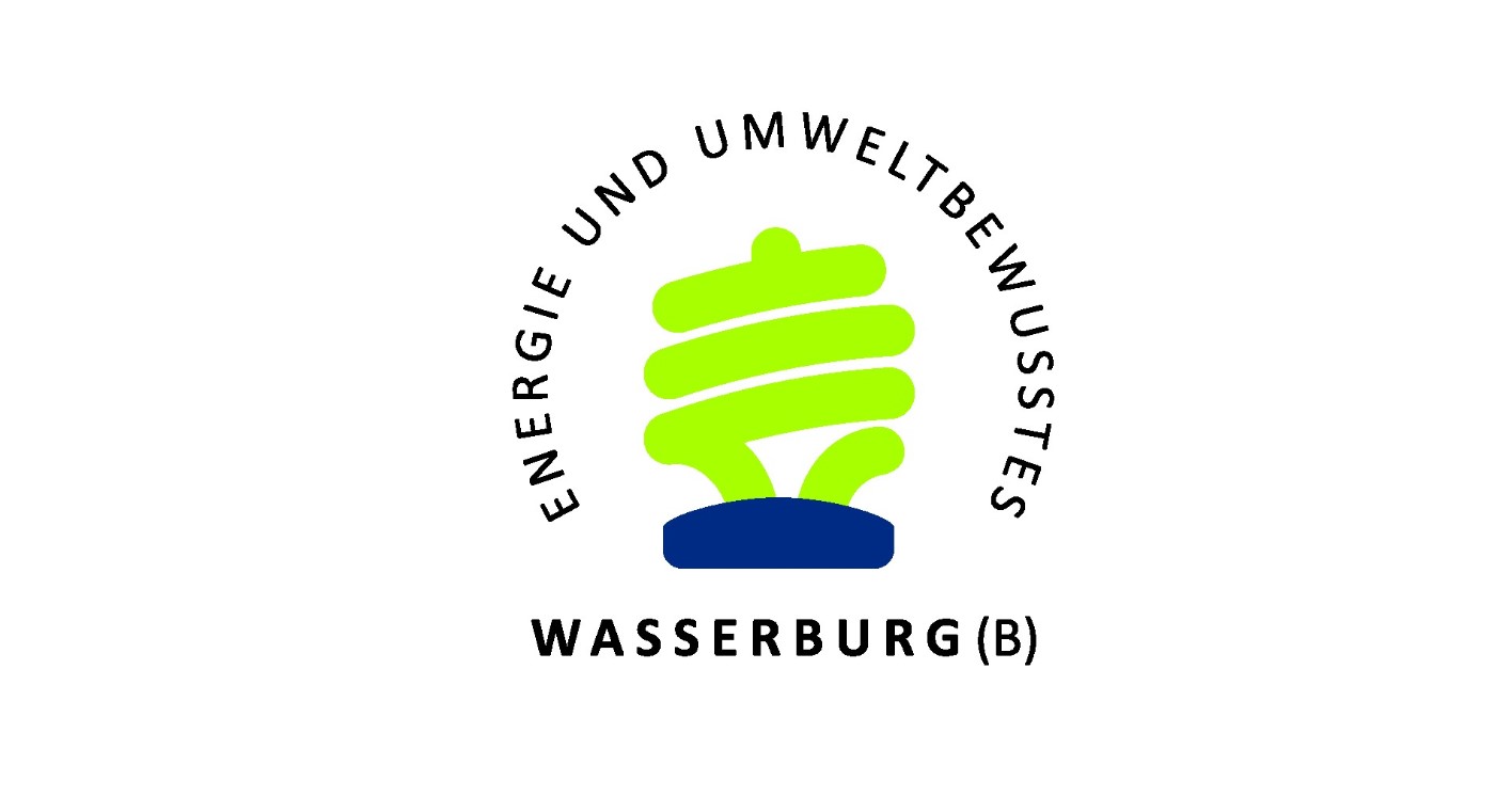 Logo mit der Aufschrift Energie und Umweltbewusstes Wasserburg