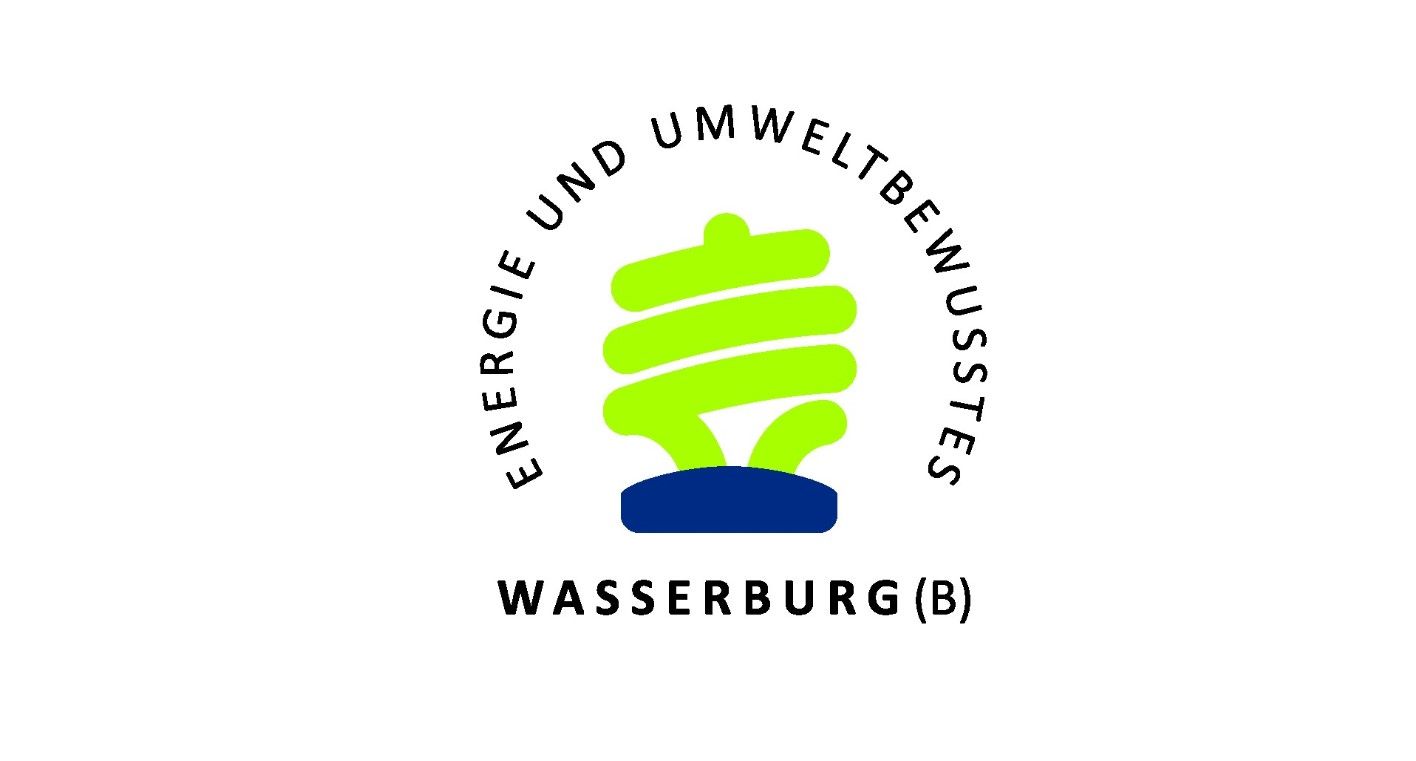 Logo mit der Aufschrift Energie und Umweltbewusstes Wasserburg
