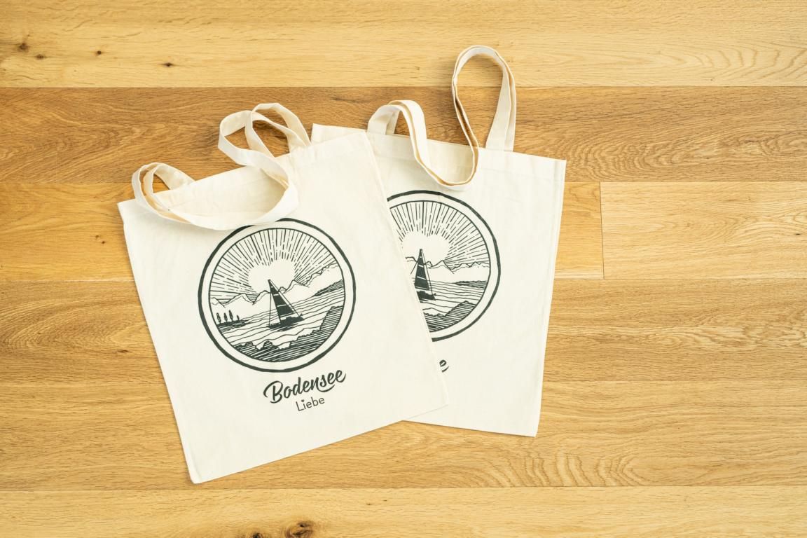 Bodenseeliebe Jutetasche