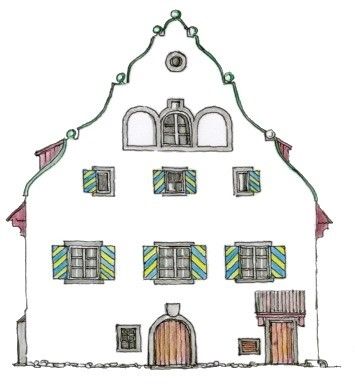 Gezeichnetes Museums Logo vom Museum im Malhaus