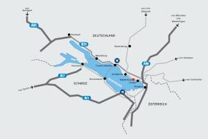 Abbildung Anreise nach Wasserburg