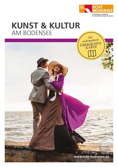 Titelbild Proschüre Kunst und Kultur am Bodensee.
