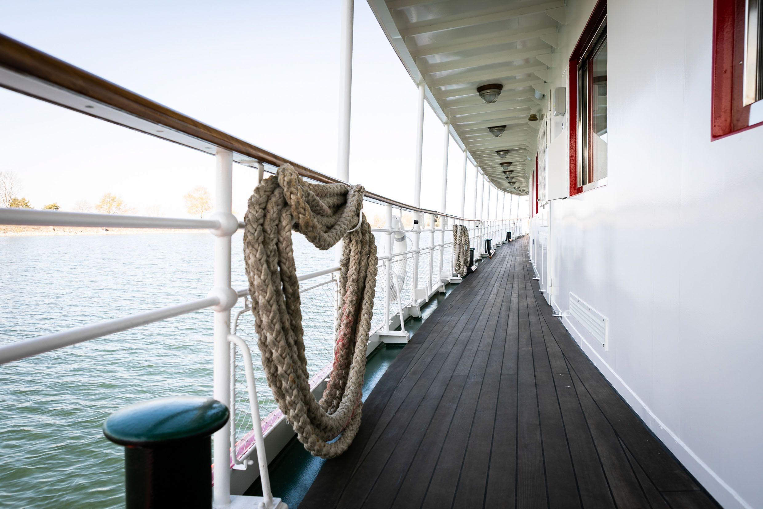 Außenbereich Motorschiff Österreich