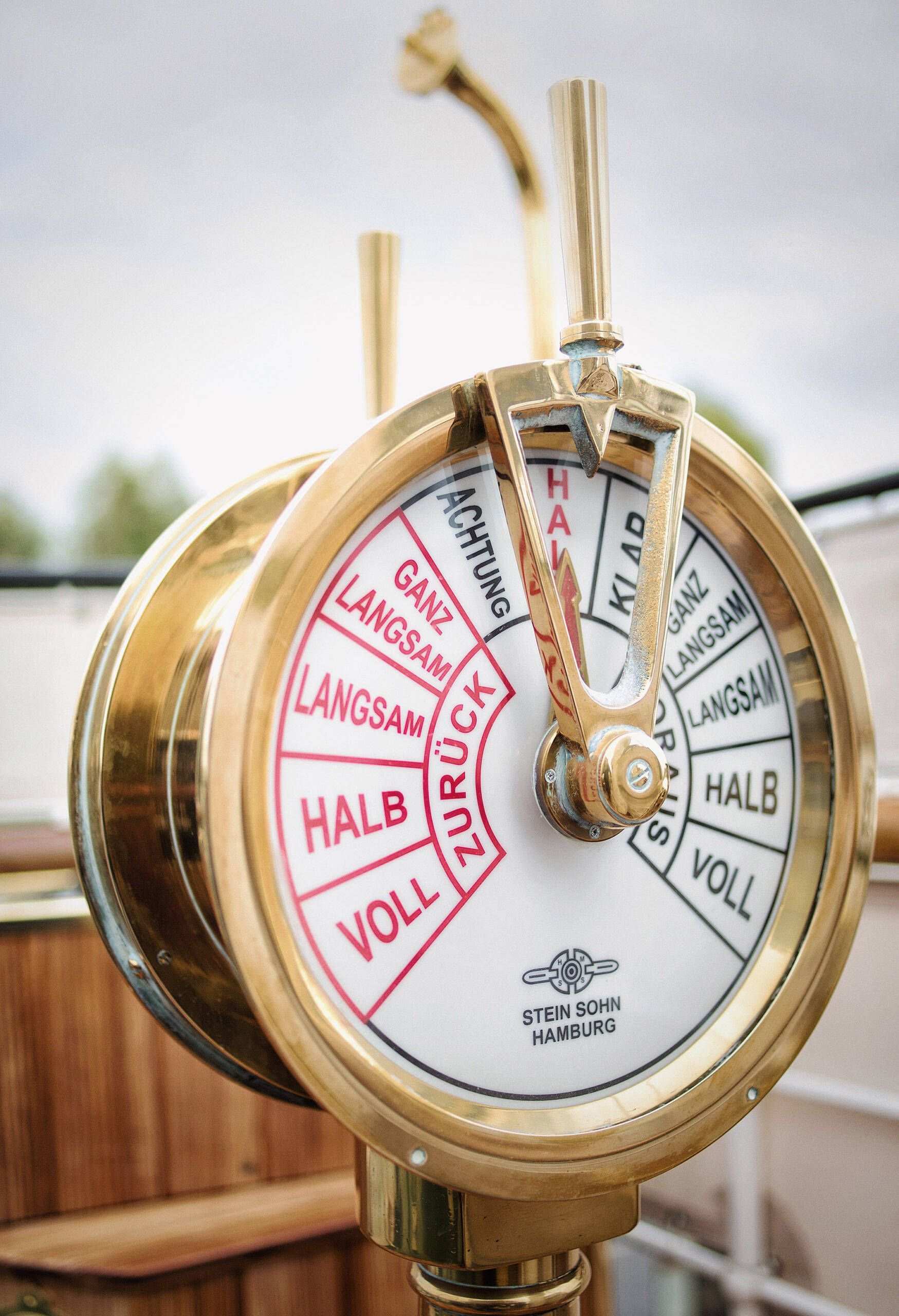 Geschwindigkeitsregler auf dem Dampfschiff Hohentwiel