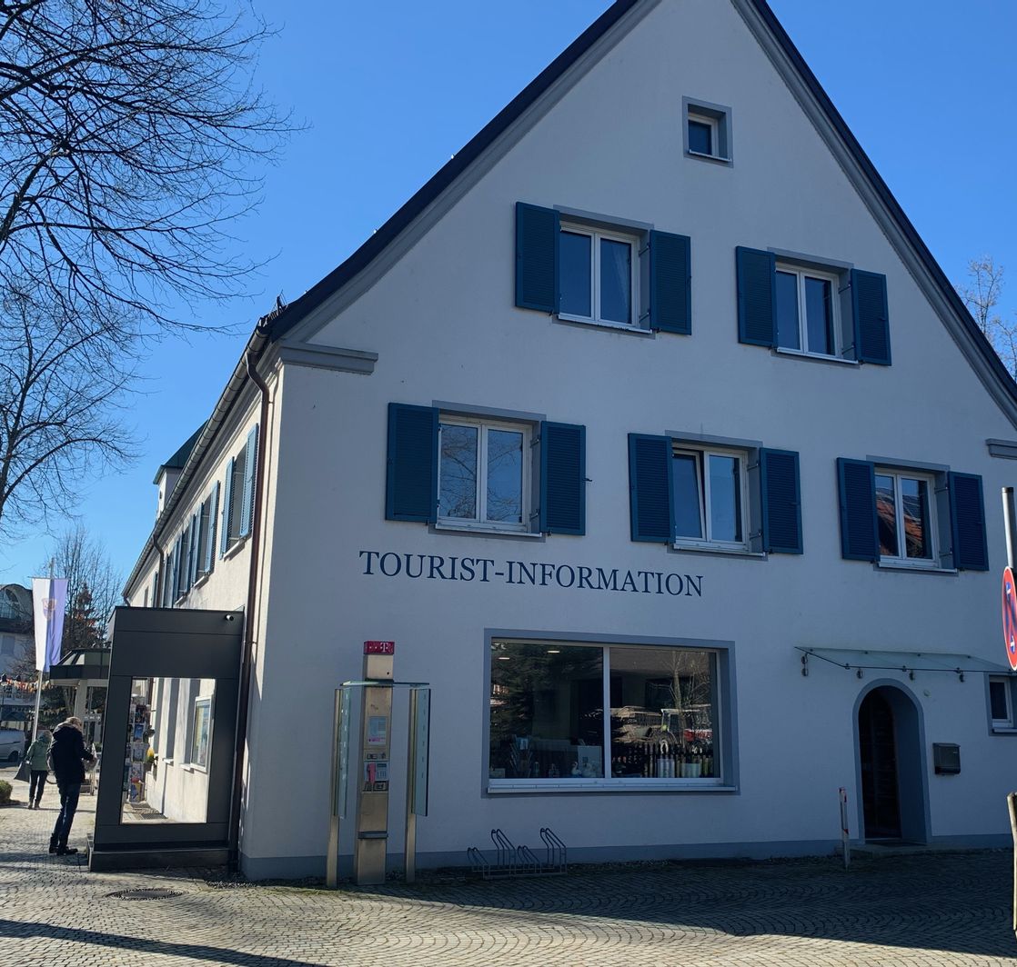Tourist-Information Gebäude Ansicht von außen