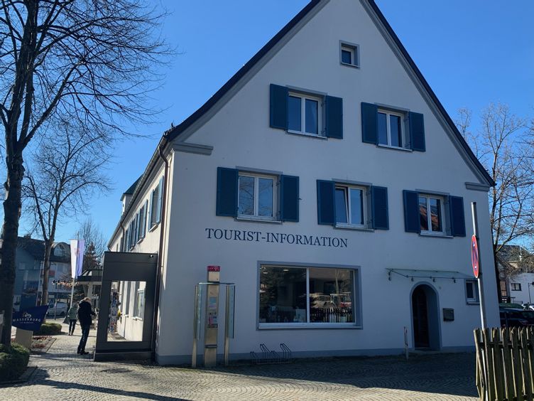 Tourist-Information Gebäude Ansicht von außen