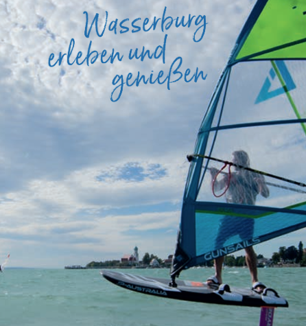 Surfer auf dem Bodensee