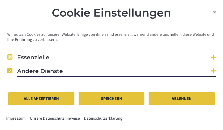 Datenschutz: Einwilligung der Nutzer per Cookie-Banner!