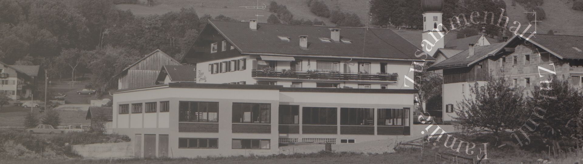 Der Bauernhof der Schreinerei Freudig im Allgäu.