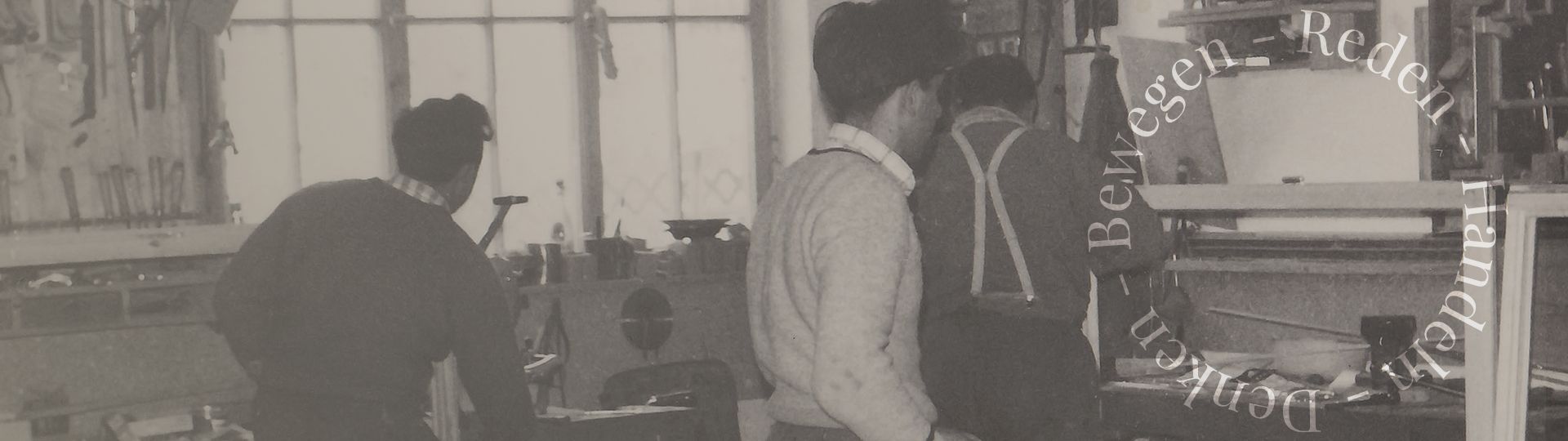 Die Schreinerei im Laufe der Zeit.