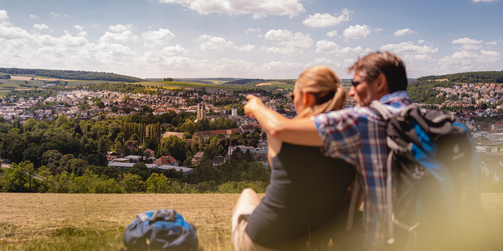 Blick vom Ketterberg auf Bad Mergentheim