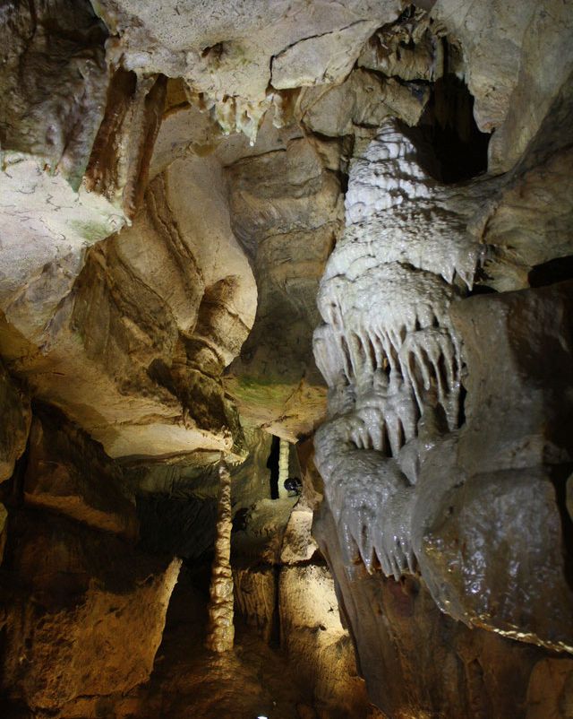 Die Binghöhle in Streitberg zählt zu den schönsten Tropfsteinhöhlen der Fränkischen Schweiz und bietet faszinierende Einblicke in eine unterirdische Felslandschaft