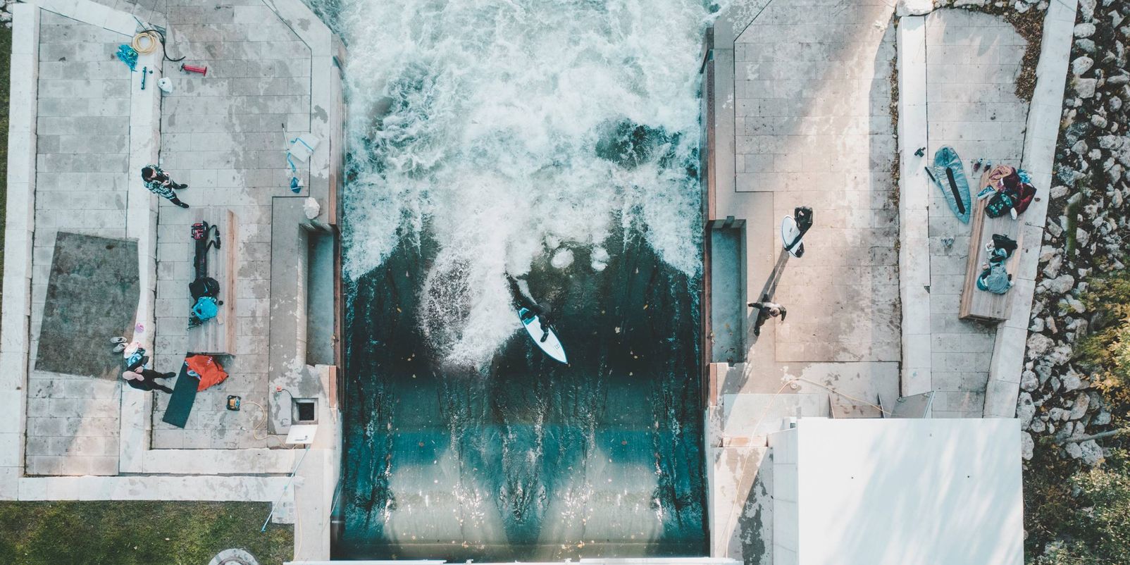 Nürnberg surft! Mitten in der Stadt!