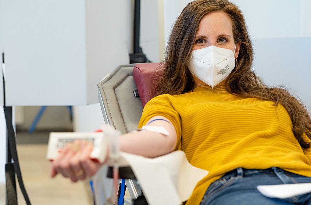 Tue Gutes und Spende Blut