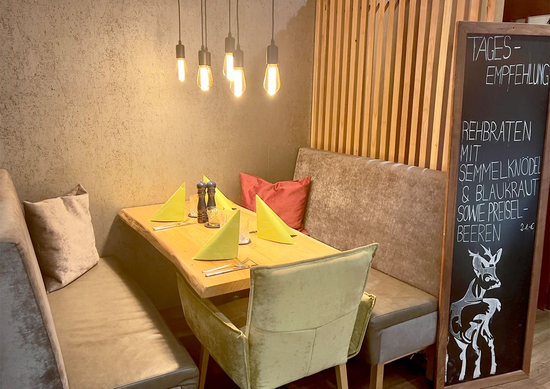 Feine fränkische Küche in gemütlichem Ambiente geniessen