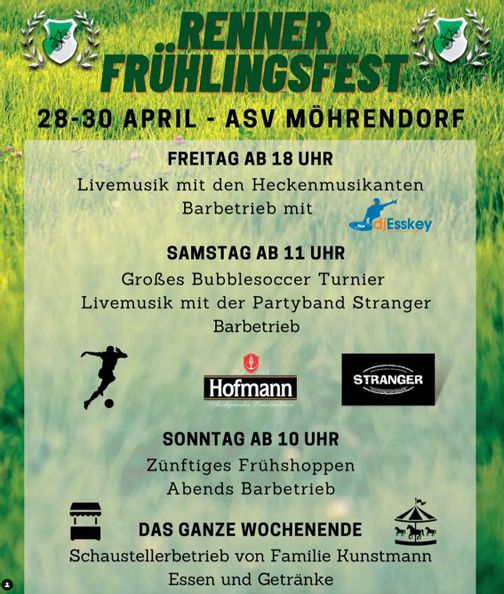 Der Verein Renner in Möhrendorf startet wieder