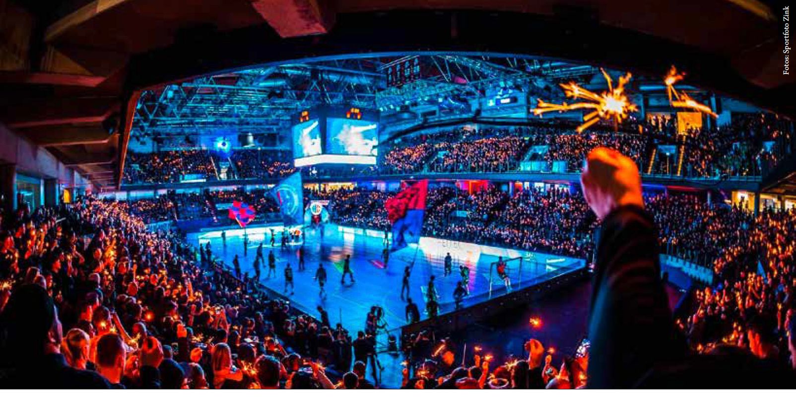 Gänsehautpur bei den Heimspielen der HC Erlangen