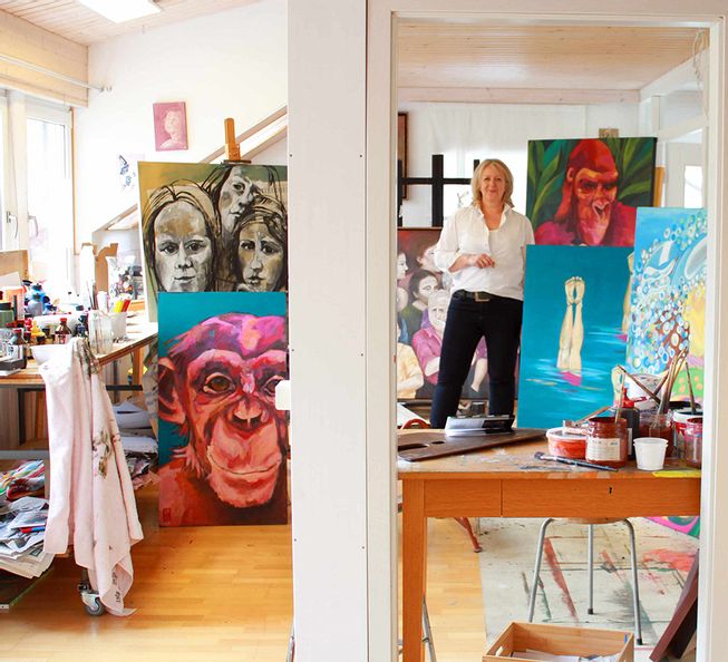 Offenes Atelier im Landkreis Forchheim: Einblick in die Bildende Kunst