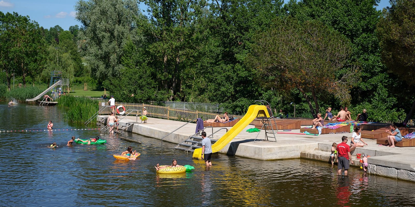 Flussbad  in Öttingen an der Wörnitz 