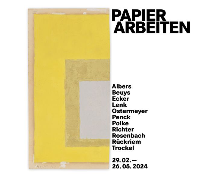 Kunst aus Papier - von Beuys bis Richter im Germanischen Nationalmuseum
