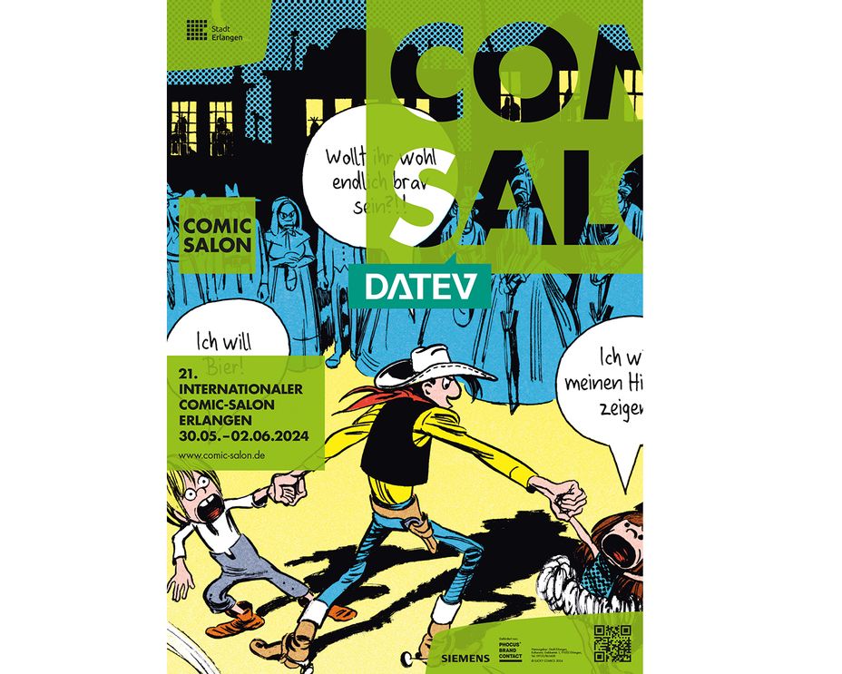 Bunt – vielfältig – politisch – unterhaltsam 21. Internationaler Comic-Salon Erlangen 30. Mai bis 2. Juni 2024