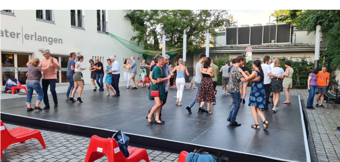 Erlangen tanzt in den Sommer vom 1.8. - 25.8.24