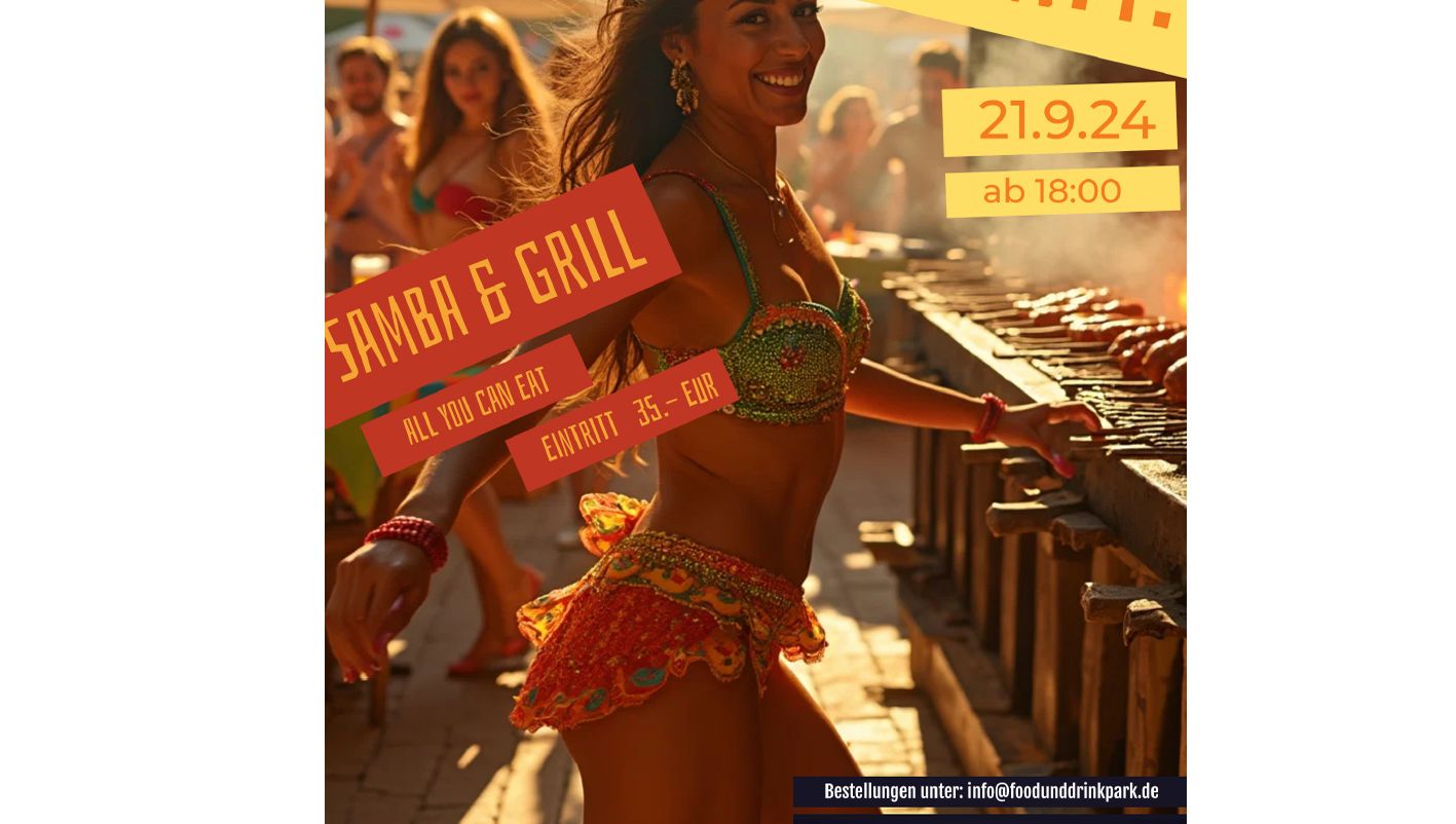 Samba, BBQ & Cocktails: Brazil Party im Food & Drink Park Baiersdorf