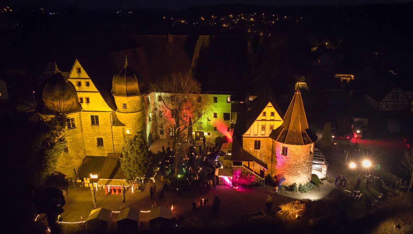 Kunsthandwerkermarkt Unikate im Schloss Wiesenthau