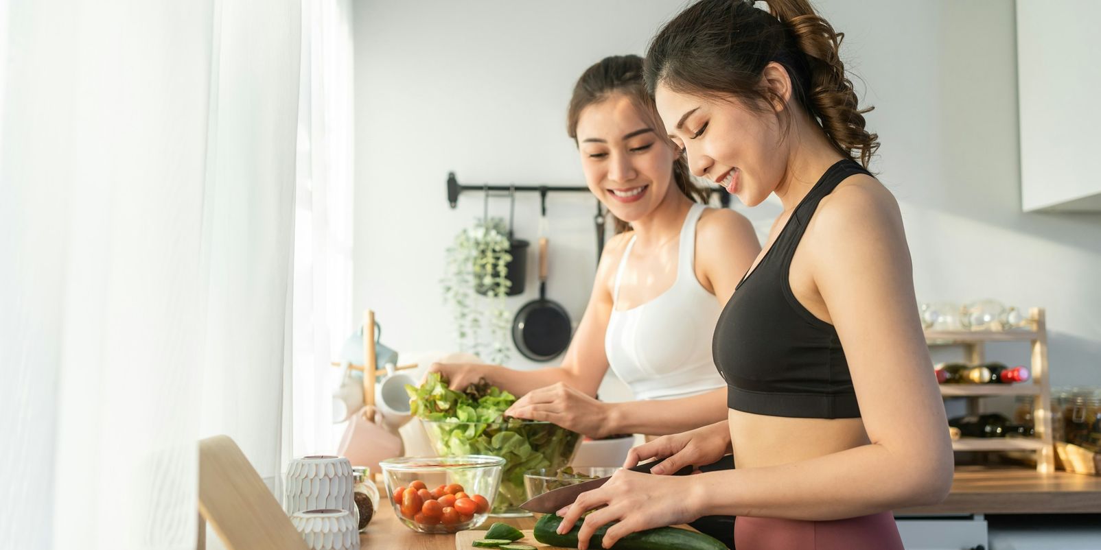 Aktive Teilnehmer auf der Gesundheitsmesse