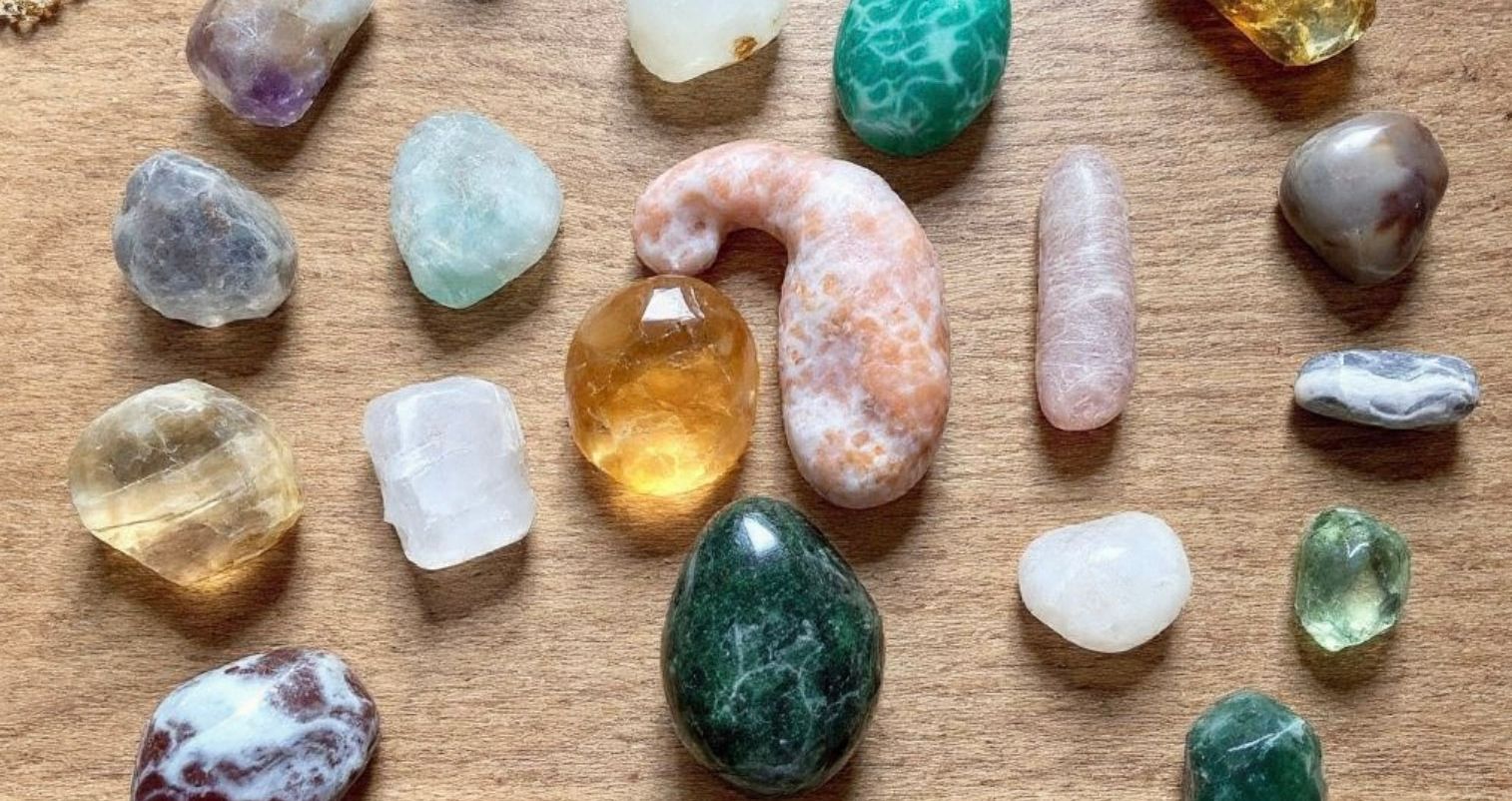 Heilsteine-Ausstellung auf der Messe Mineralientage Fürth