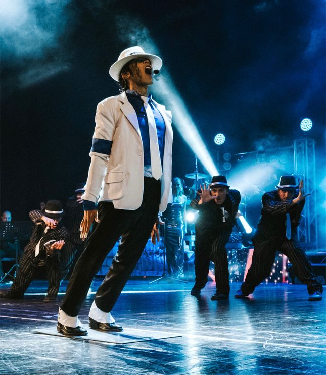 Wendel Gama als Michael Jackson bei 'ONE NIGHT OF MJ', dem ultimativen Michael Jackson Tribute Konzert.