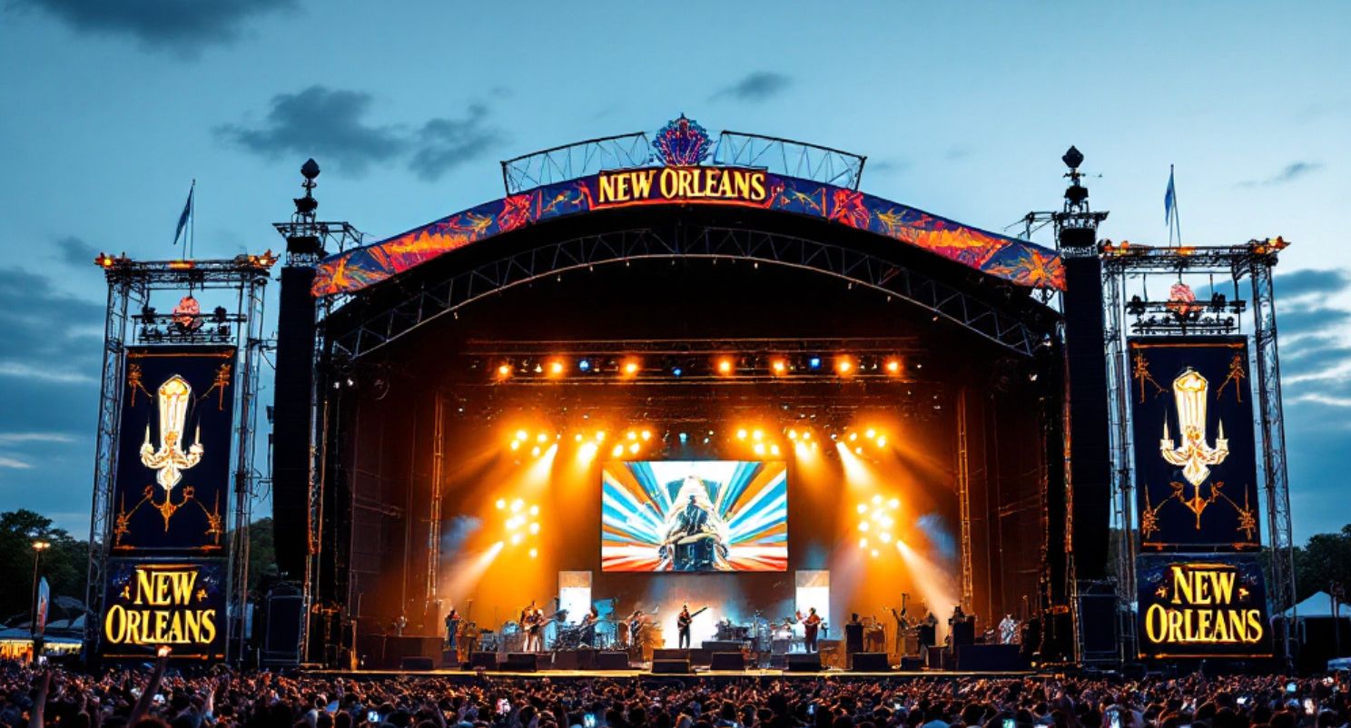 Die Menge vor der Bühne, Musik in der Luft – genau so fühlt sich das New Orleans Festival auf der Fürther Freiheit an