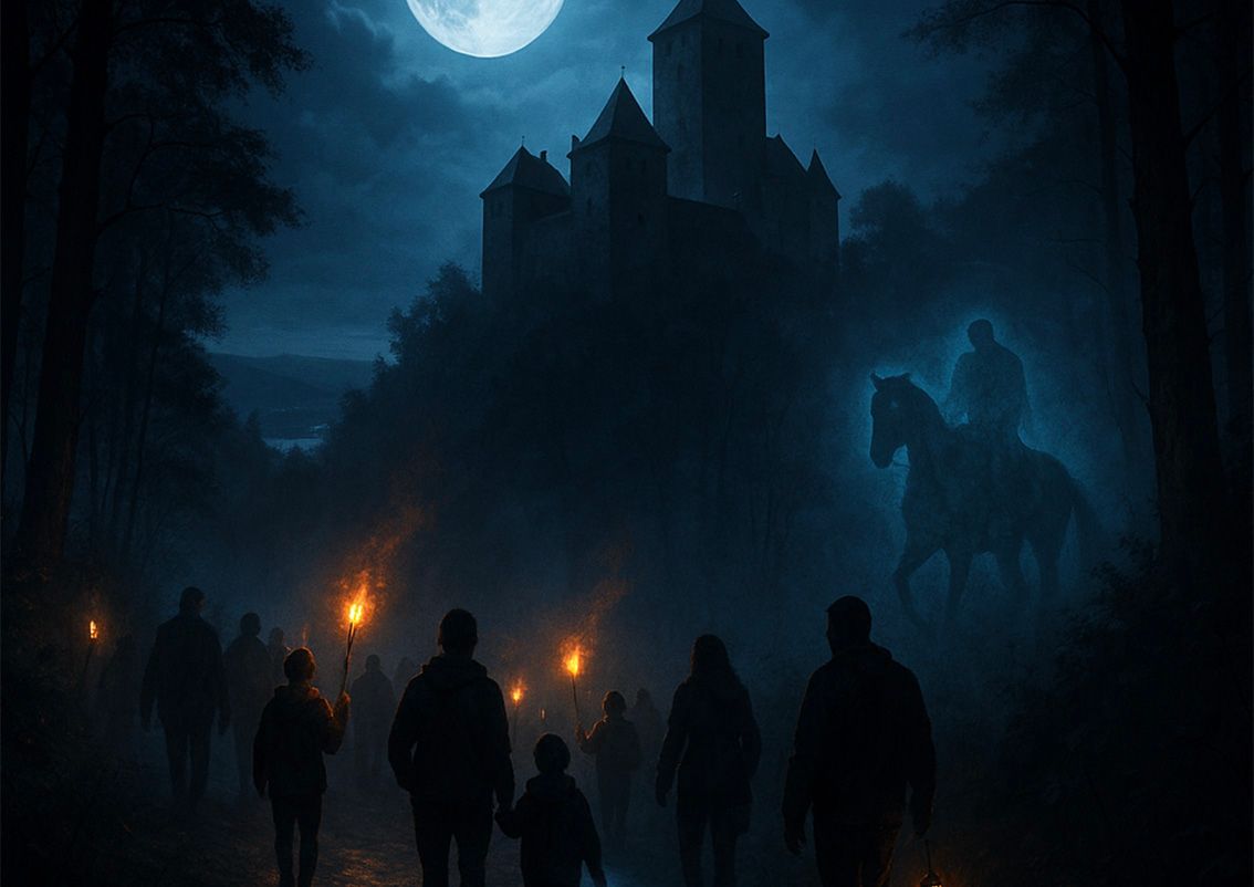 Seid auf der Hut! Der kopflose Reiter könnte euch bei der Geisterwanderung zu Nittenau im Regental begegnen.