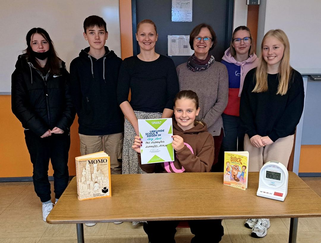 Vorlesewettbewerb der Klasse 6a