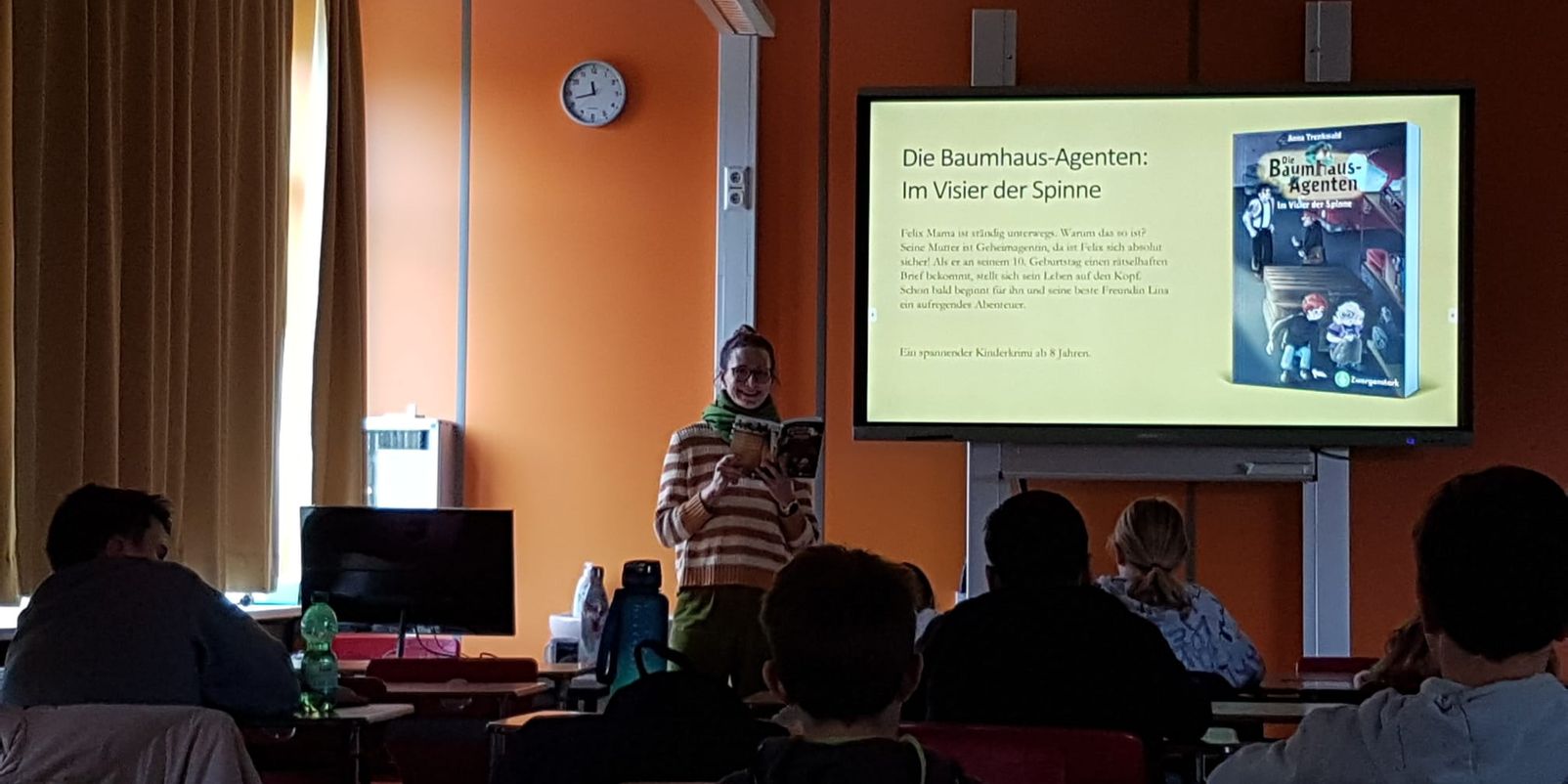 Lesung „Die Baumhaus-Agenten: Im Visier der Spinne“