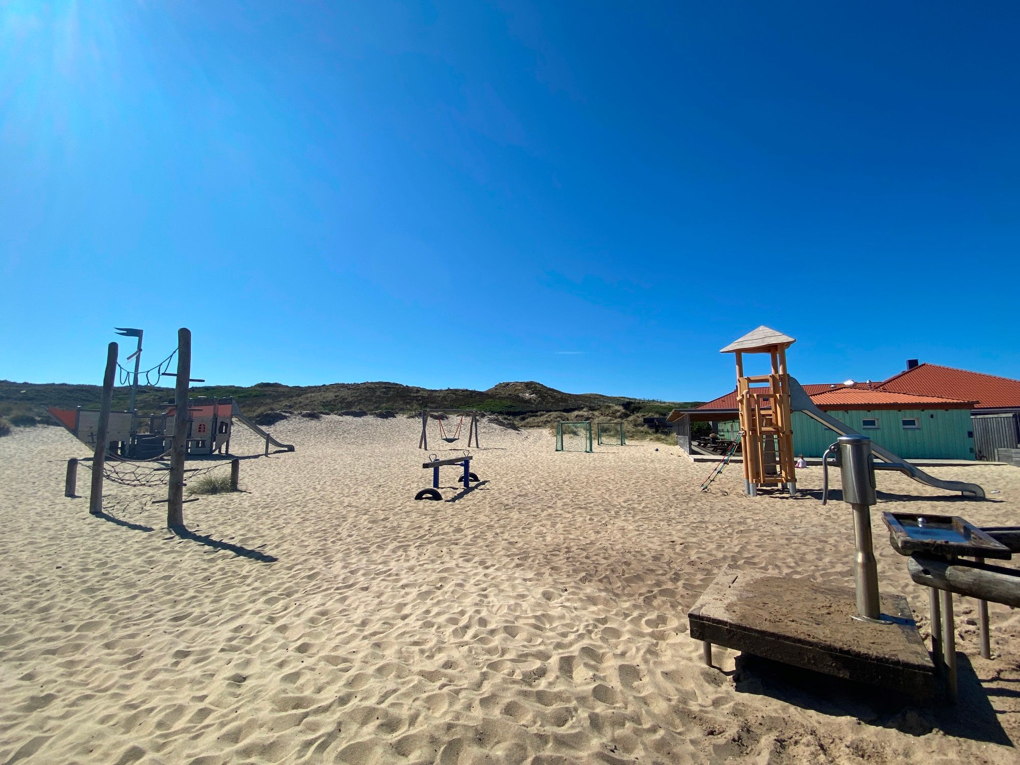 Spielplatz auf dem Campingplatz Westerland