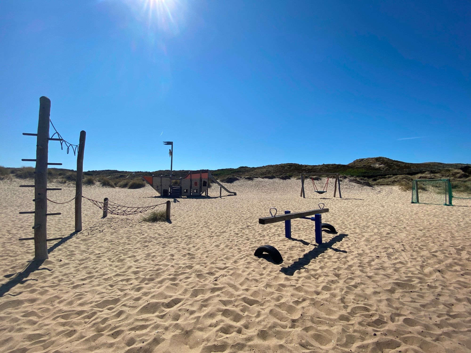 Spielplatz auf dem Campingplatz Westerland