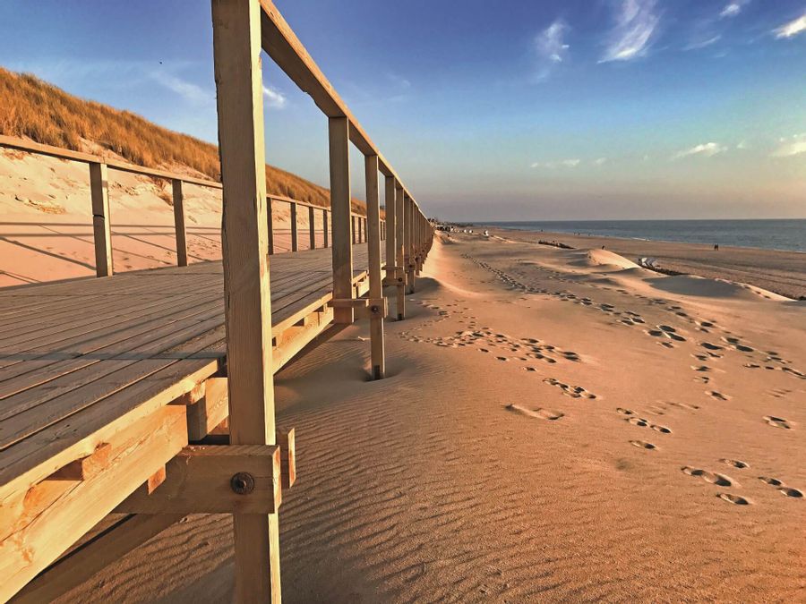 Wandelbahn in Westerland