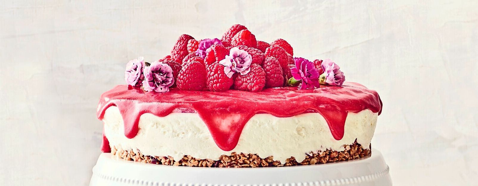 Sylter-Himbeer-Frischkäse-Torte
