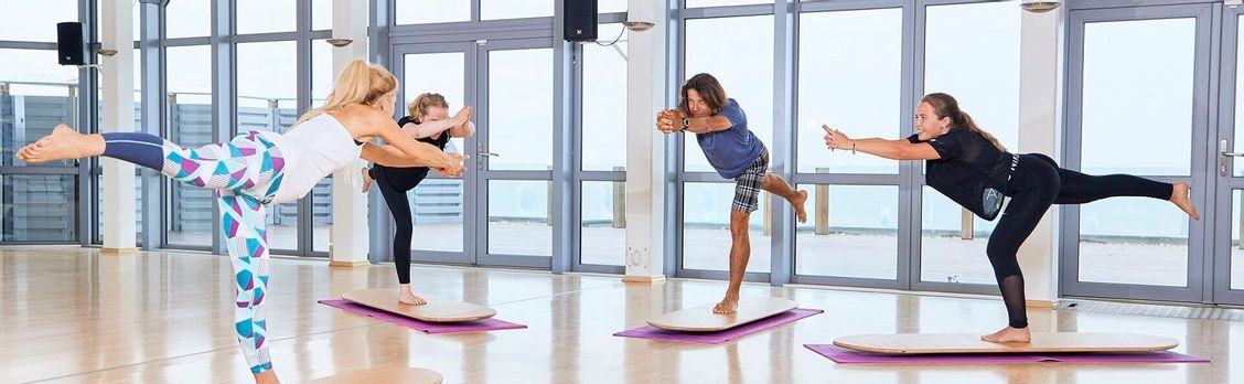 Fitness im Sport-Center vom Syltness Center mit Ivette Reinhold