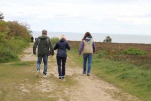 Menschen in der Landschaft