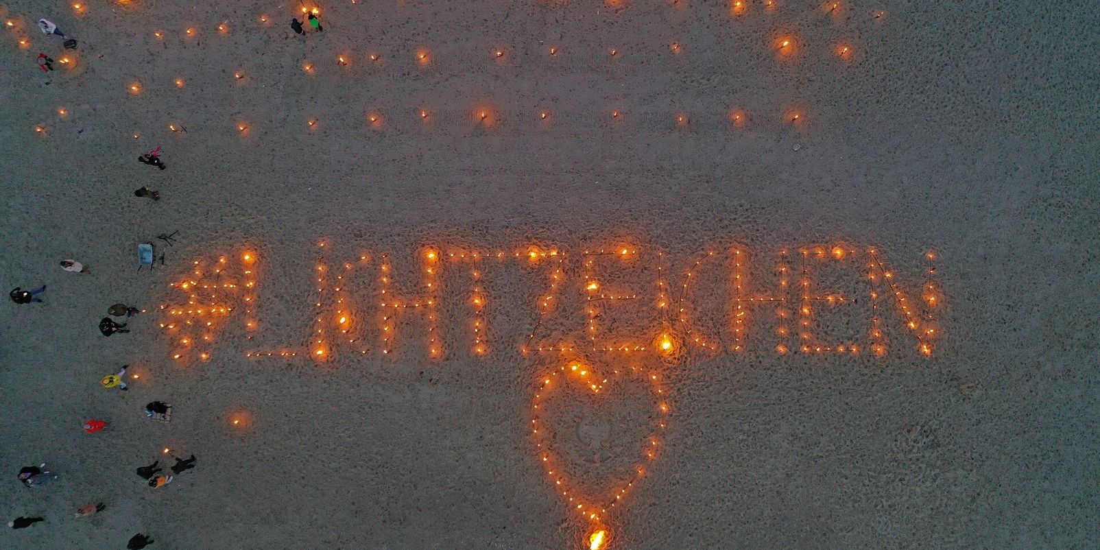 Sylt | Die Aktion „Licht Zeichen Setzen“2021