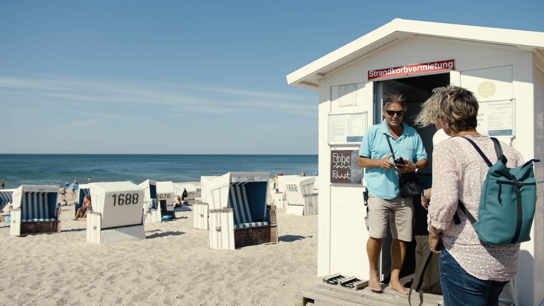 Der Alltag eines Strandkorbwärters