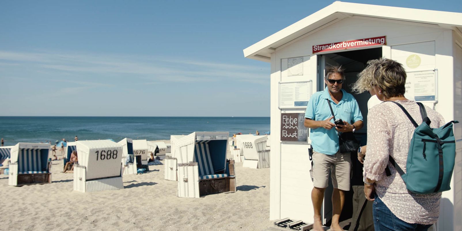 Der Alltag eines Strandkorbwärters