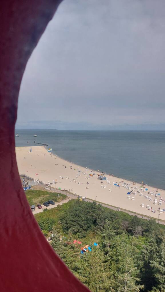 Ausblick aus dem Hörnumer Leuchtturm