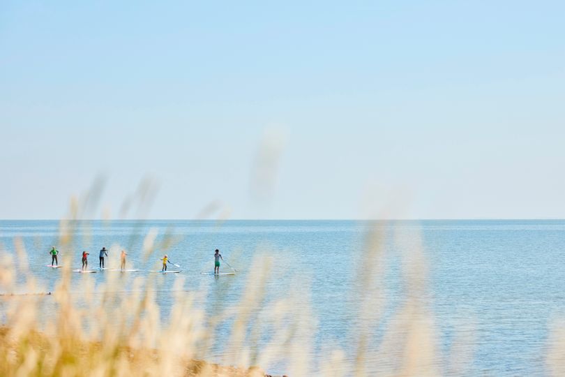 Stand up Paddling in Rantum auf Sylt