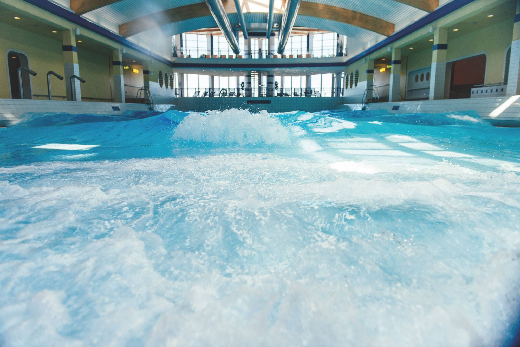 Wellenbecken im Freizeitbad Sylter Welle in Westerland