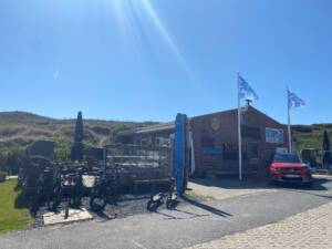 Surfhouse Sylt auf dem Campingplatz Westerland mit Vermietangebot aus dem E-Mobility Center
