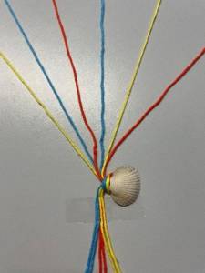 Freundschaftsarmband aus der Villa Kunterbunt auf Sylt