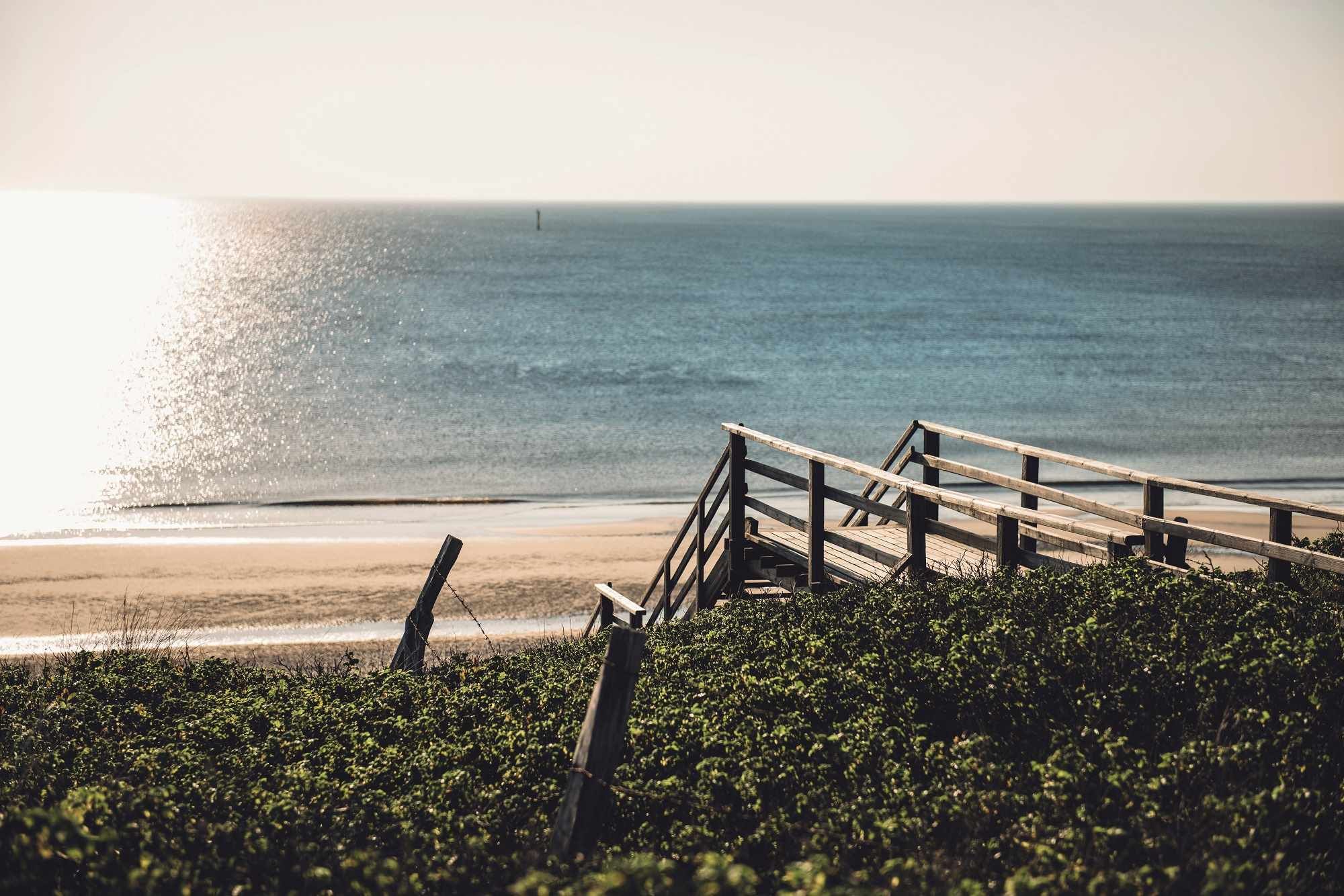 Strandübergang zum Weststrand auf Sylt